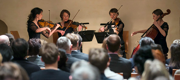 Das Klenke Quartett in der Heilig-Geist-Kapelle
